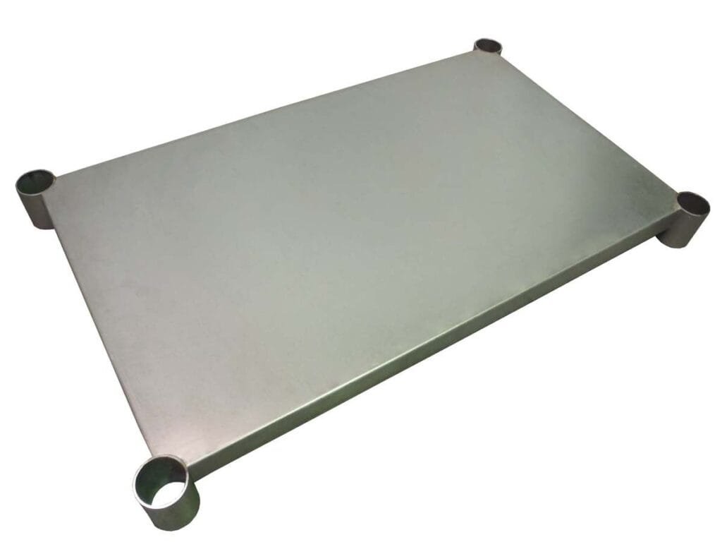Galvanised Steel Undershelf for 2000x700mm Splashback Bench