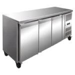 FE3100BT S/S Three Door Bench Freezer 231L