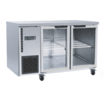 Thermaster Double Glass Door Workbench Fridge - TL1200TNG