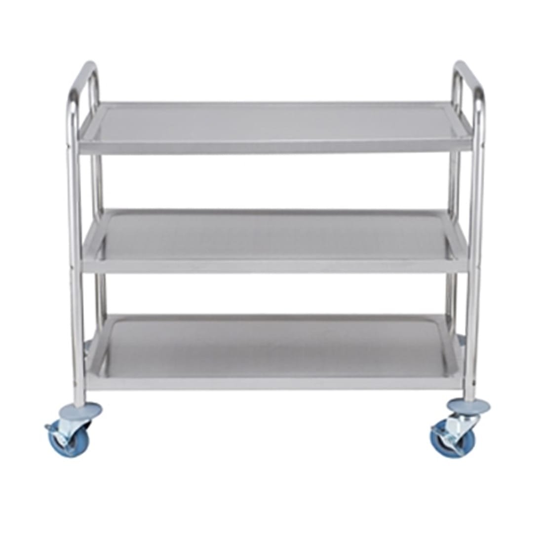Stainless Steel Catering Trolley - Large, 3 Tier