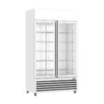 Thermaster Large Two Glass Door Colourbond Upright Drink Fridge - LG-1200P