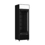 Thermaster Single Glass Door Black Colourbond Upright Drink Fridge - LG-540BP