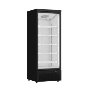 Thermaster Door Supermarket Fridge Black - LG-600BGBM
