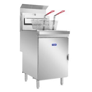 GasMax Superfast LPG Gas Tube Twin Vat Fryer - RC400TELPG