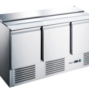 FED-X Three Door Salad Prep Fridge - XGNS1300S