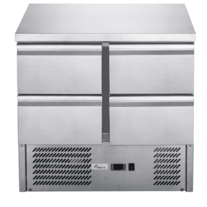 FED-X Four Drawer Compact Workbench Fridge - XGNS900-4D