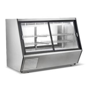 Bonvue Dual-Access Refrigerated Deli, Meat and Seafood Display Case - AMS-21DD