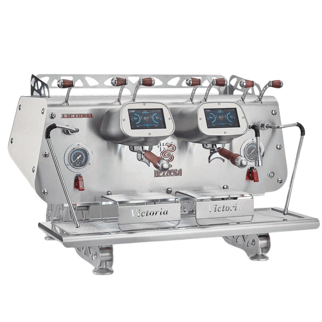 Bezzera VICTORIA White 2-Group Professional Espresso Machine - BZVICTORIA2W