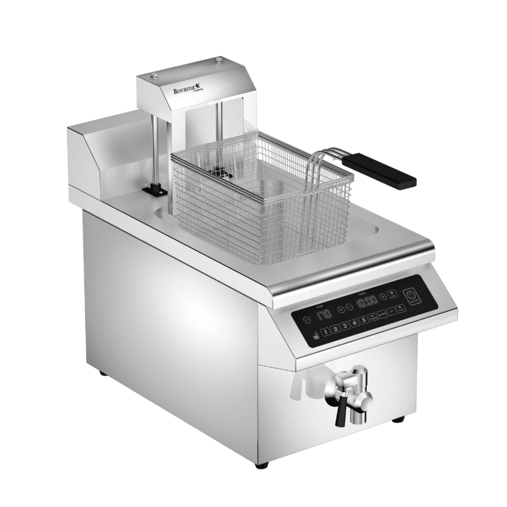 Benchstar Single Tank Auto Lifting Induction Fryer - IF3500S-AL