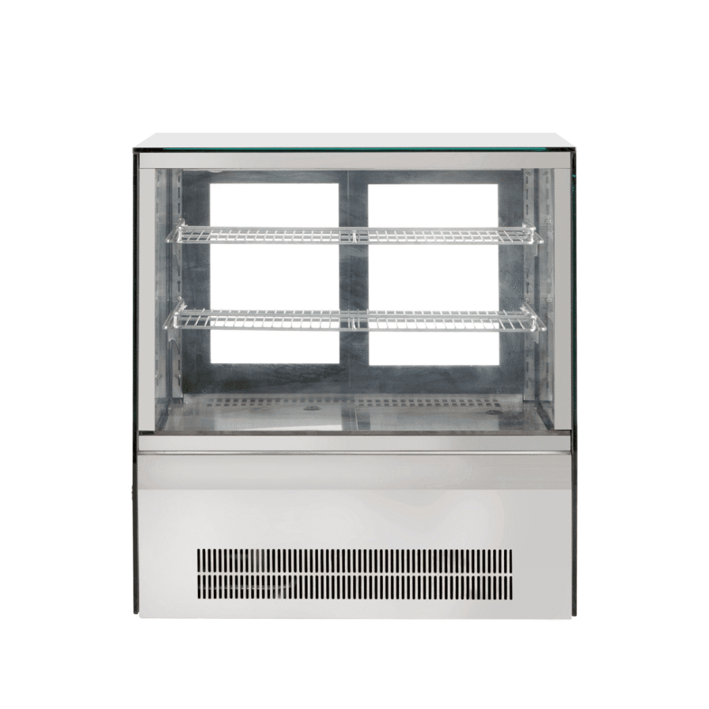 Bonvue counter top square glass cold food display - GN-660RT