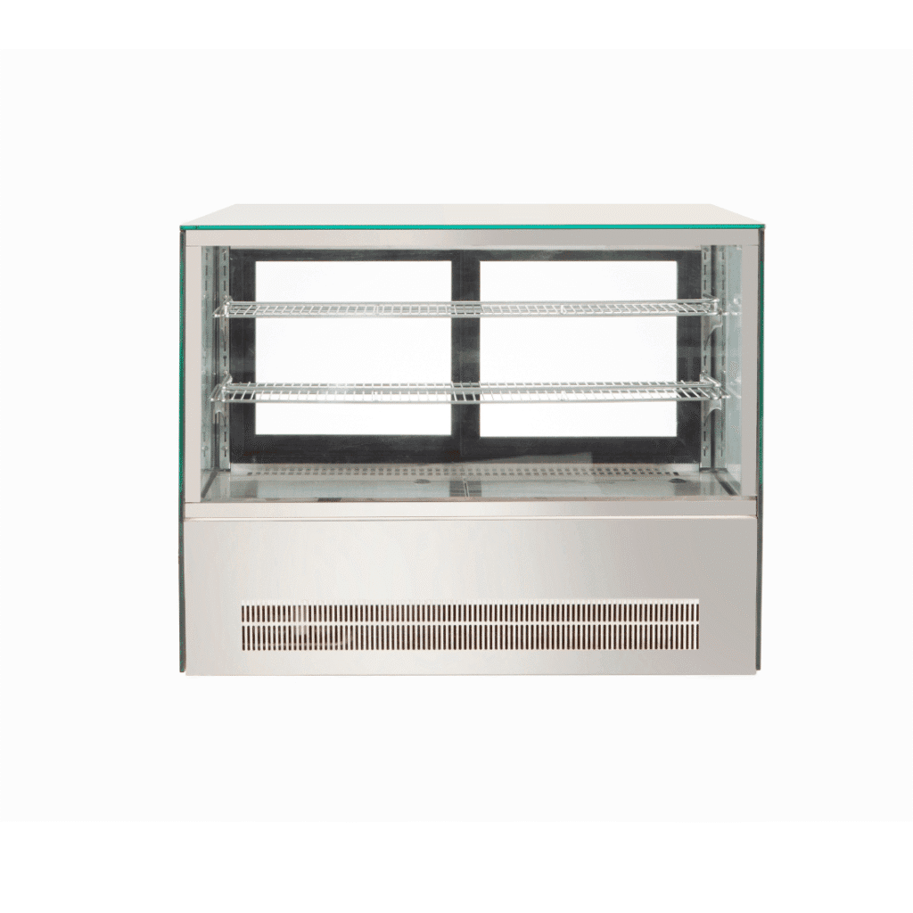 Bonvue Counter top square glass cold food display - GN-900RT