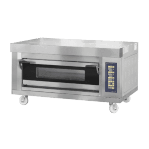 Bakermax Stackable Electric Deck Bakery Oven with steam- ME2ST-1D