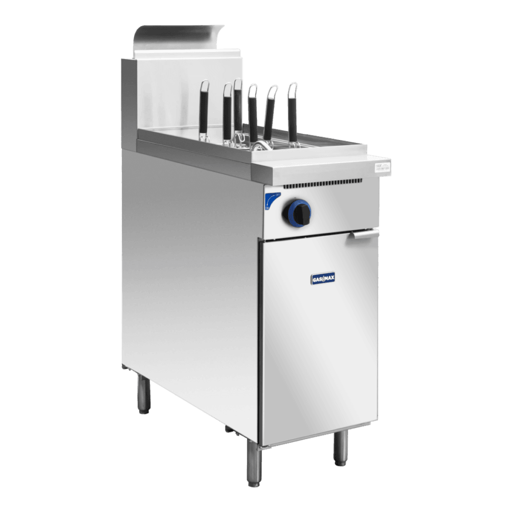 Gasmax V Pan Natural Gas 6 Baskets Pasta and Noodle Cooker PC150-6