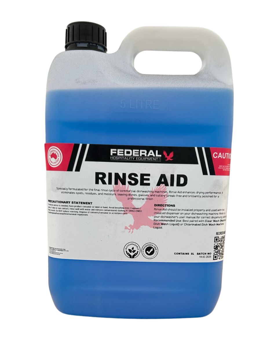 RINSE AID DISHWASHER CHEMICAL 5LT - DH-RA5L