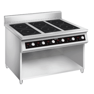 ElectMax 900 Series Induction 6 Burner Cooker with Splashback EIC9-1200P