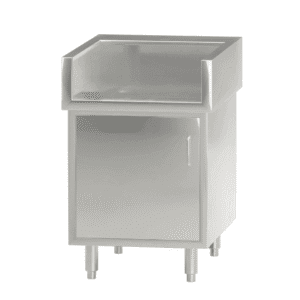 Modular System Single Door Stainless Steel Cabinet with Splash Guard - WCB8-0600