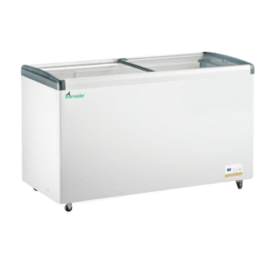 Thermaster 456L Chest Freezer with Flat Glass Sliding Lids - WD456G