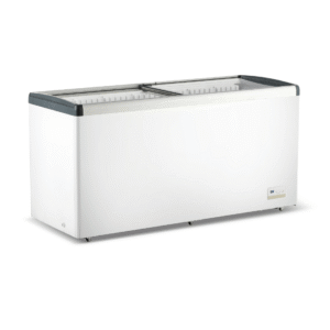 Thermaster 516L Chest Freezer with Flat Glass Sliding Lids - WD516G
