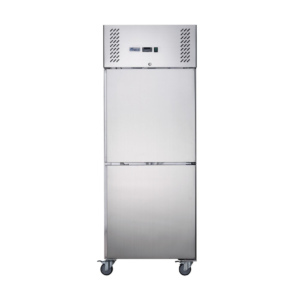 FED-X S/S Two half Door Upright Freezer - XURF600S1V