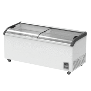 Thermaster Heavy Duty Supermarket Glass Sliding Lid Freezers 446L - SD-666K